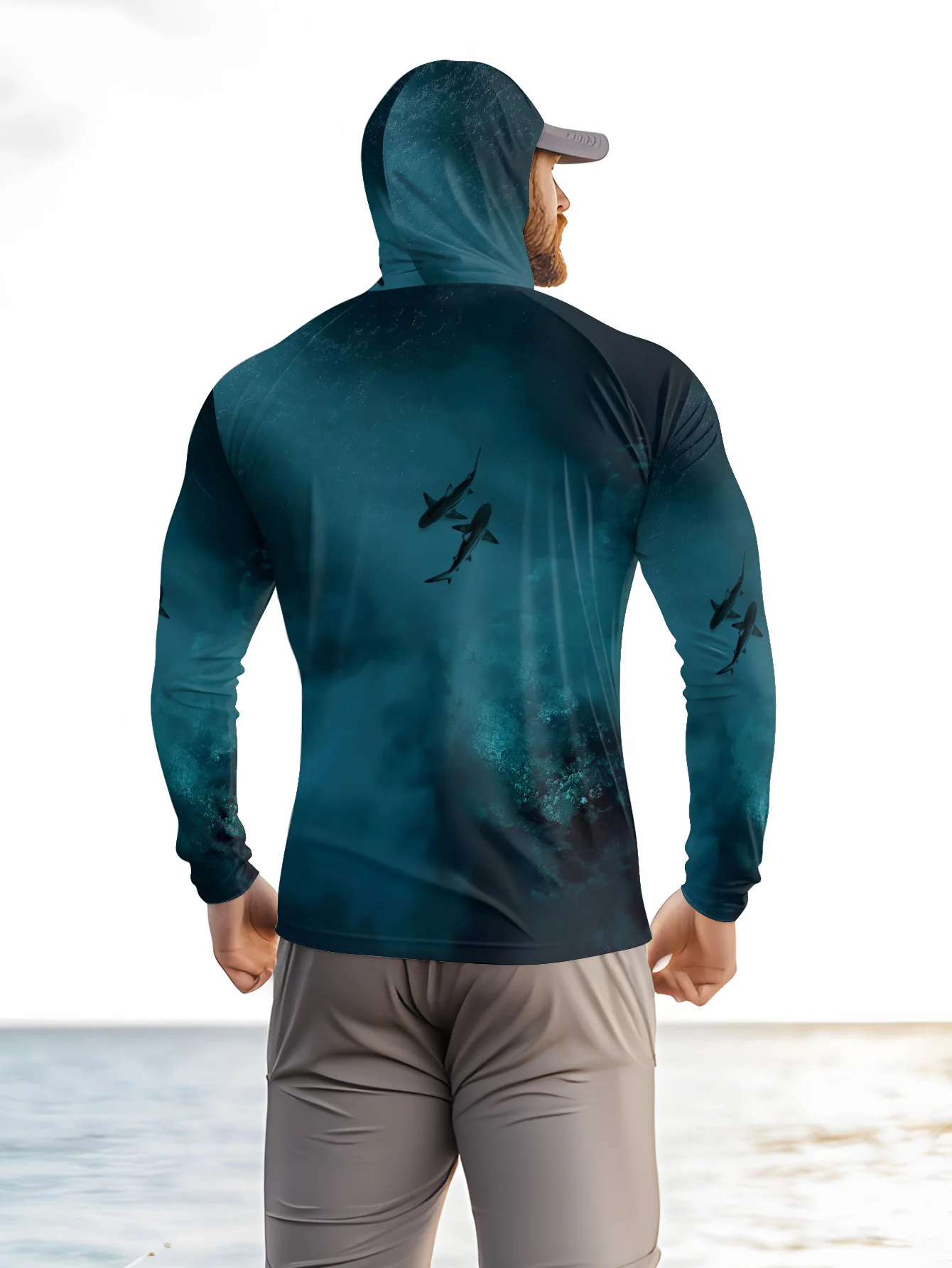 UPF50+ Men Fishing Hoodie With - đánh giá và giá Fishing Mask Sun Protection