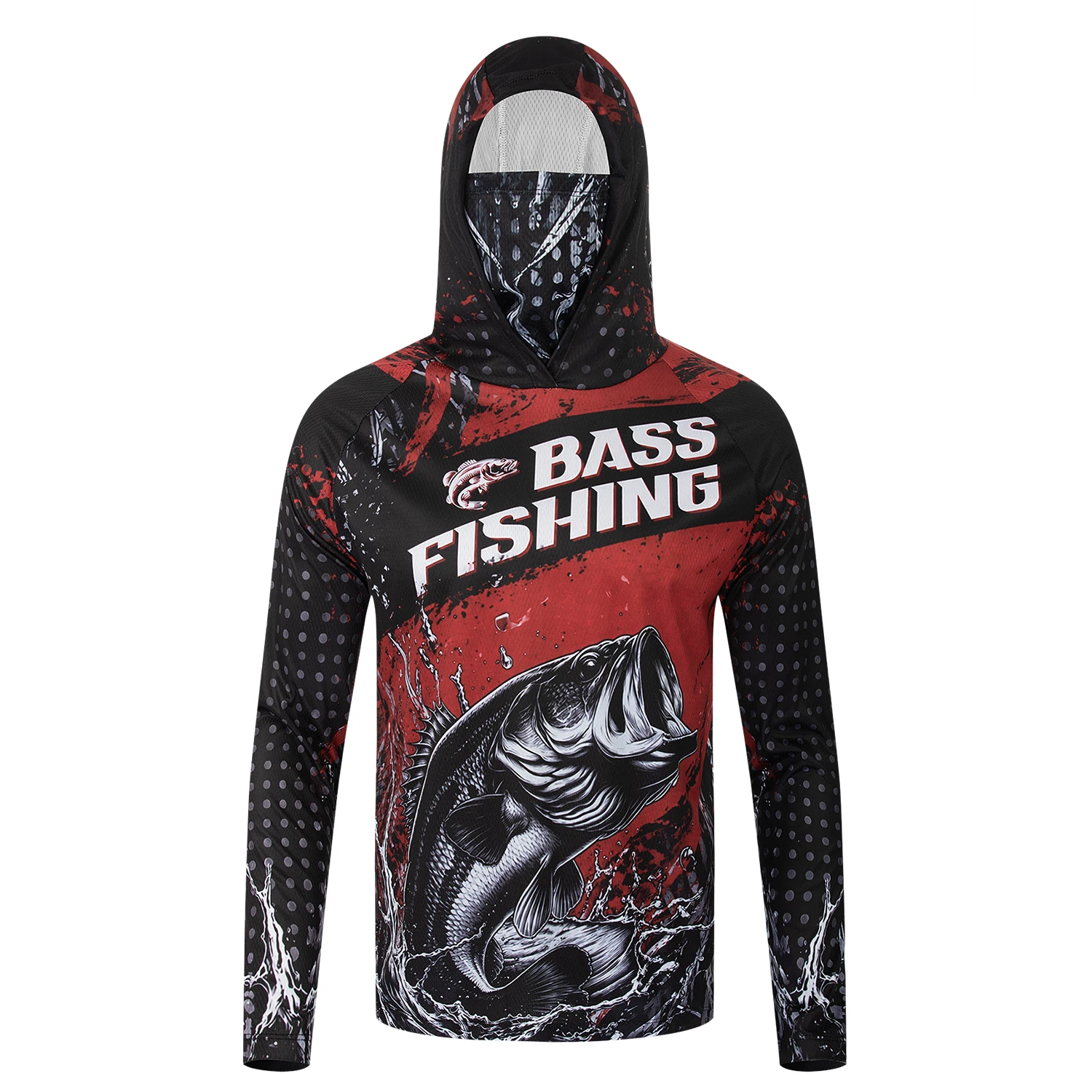 Men UPF50+ Fishing Hoodie with - đánh giá và giá Fishing Mask Sun Protection
